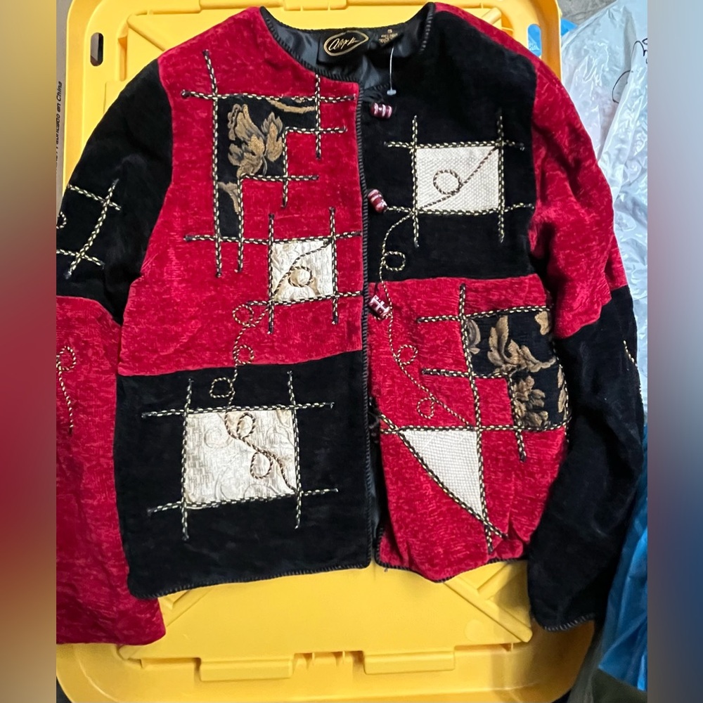 Vintage Patchwork Blazer/Jacket - image 2